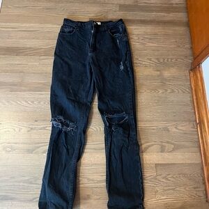 Abercrombie & Fitch Black Ultra High Rise Jeans